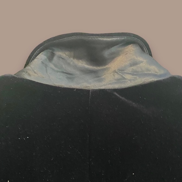 Vintage Mica Velvet Single Button Jacket SZ S/P - Picture 5 of 7